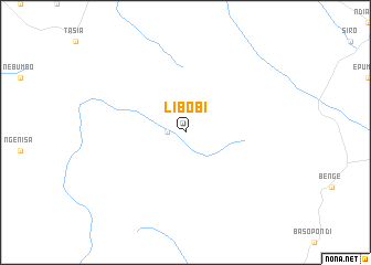 map of Libobi