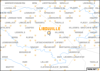 map of Libouville