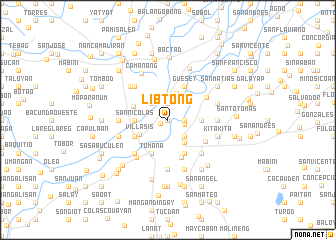 map of Libtong