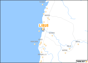 map of Libua