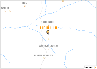 map of Libulula