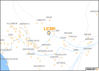 map of Licapi