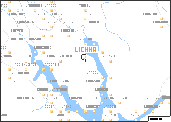 map of Lịch Hạ