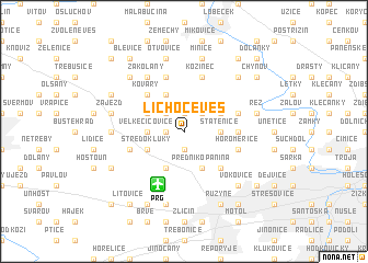 map of Lichoceves