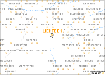 map of Lichteck