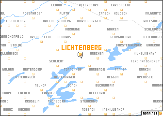 map of Lichtenberg