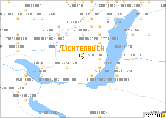 map of Lichtenbuch