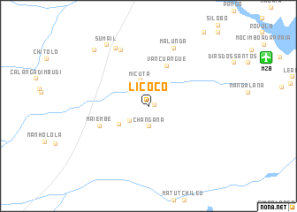 map of Licoco