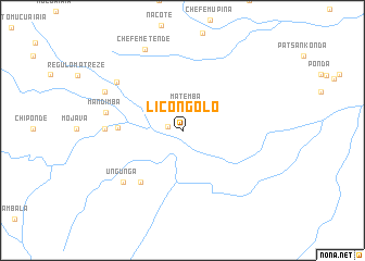 map of Licongolo