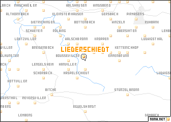 map of Liederschiedt