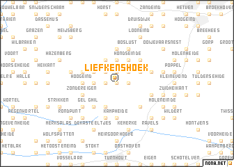 map of Liefkenshoek