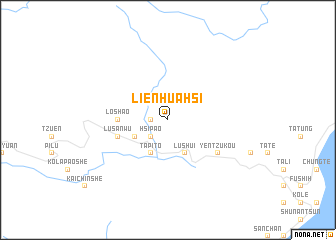 map of Lien-hua-hsi