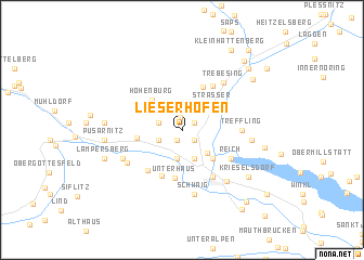 map of Lieserhofen