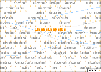 map of Liesselseheide