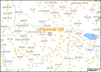 map of Lifaj i Vjetër