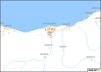 map of Lifau
