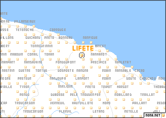 map of Lifete