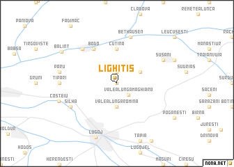 map of Lighitiş