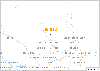 map of Lignitz