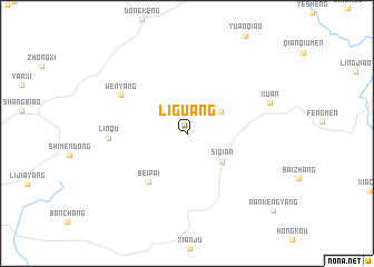 map of Liguang