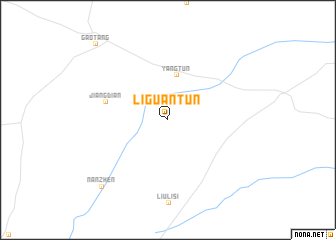 map of Liguantun