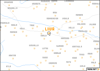 map of Liiva