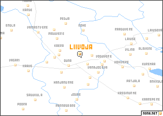 map of Liivoja