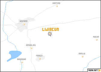 map of Lijiacun