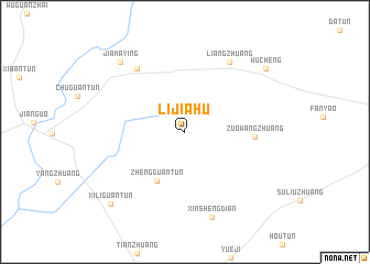 map of Lijiahu