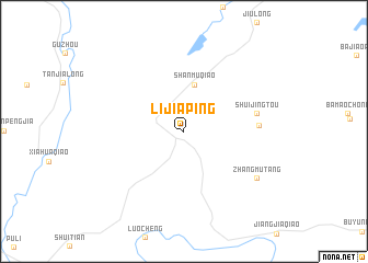 map of Lijiaping