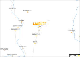 map of Lijiawan