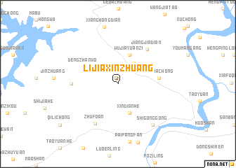 map of Lijiaxinzhuang