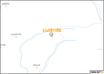 map of Lijiaying