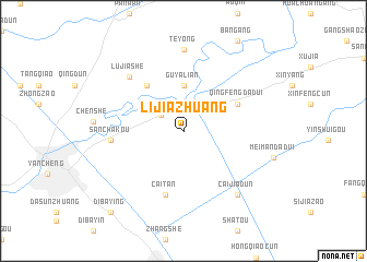 map of Lijiazhuang