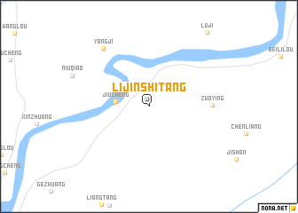 map of Lijinshitang