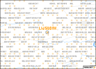 map of Lijsdonk