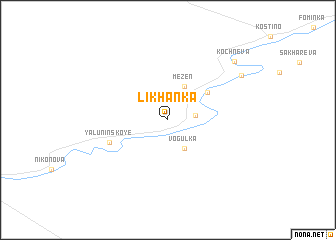 map of Likhanka