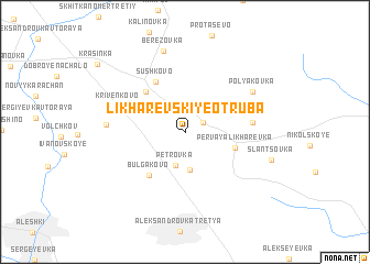 map of Likharevskiye Otruba