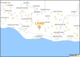 map of Likhni