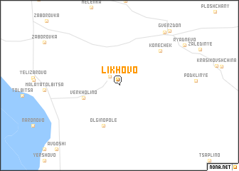 map of Likhovo