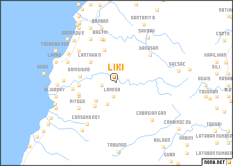 map of Liki