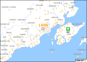 map of Likod