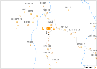 map of Likomé