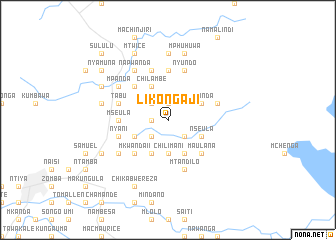 map of Likongaji