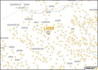 map of Likor