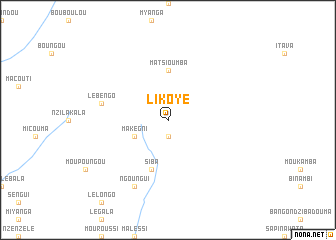 map of Likoye