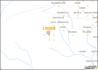 map of Likuka