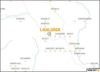 map of Likulunga