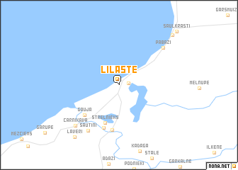 map of Lilaste
