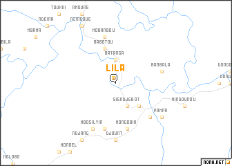 map of Lila